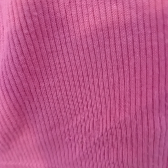 Bluenotes Women's Pink Ruched Casual Tie Up Top Summer Spring Size Large - Picture 8 of 8